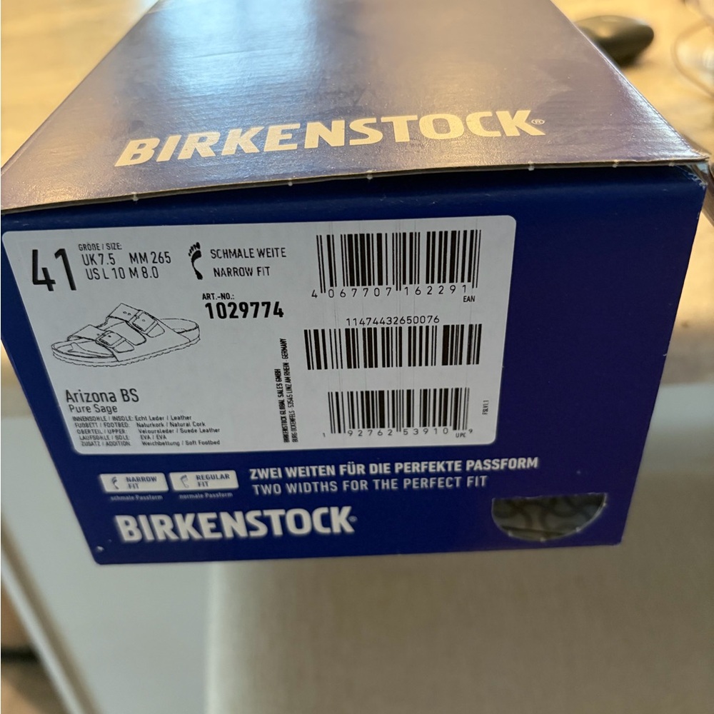 Birkenstock Arizona in Pure Sage - Picture 4 of 8